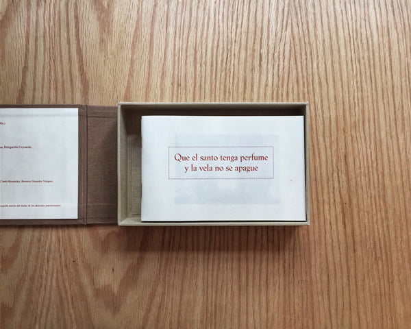 Que el santo tenga perfume y la vela no se apague