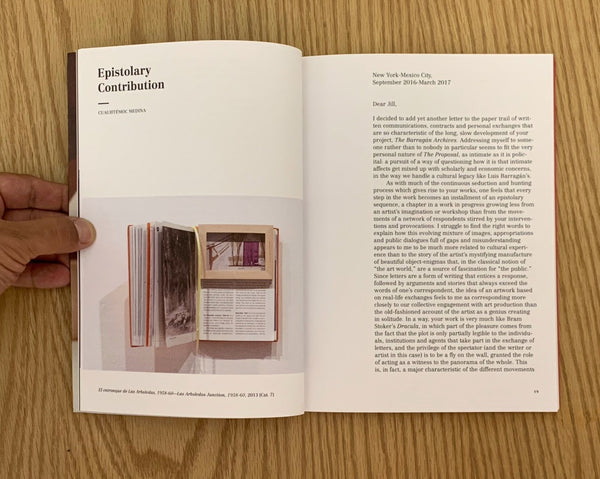 Jill Magid. Una carta siempre llega a su destino, Los Archivos de Luis Barragán.