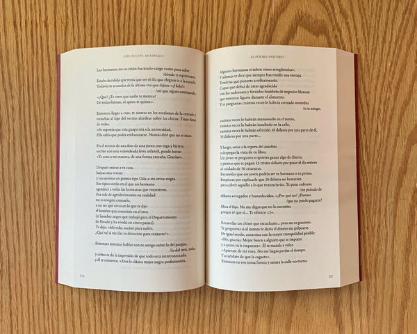 Este puente, mi espalda