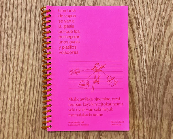 Una bola de vagos se fueron a la iglesia porque los perseguían unos ovnis y platillos voladores