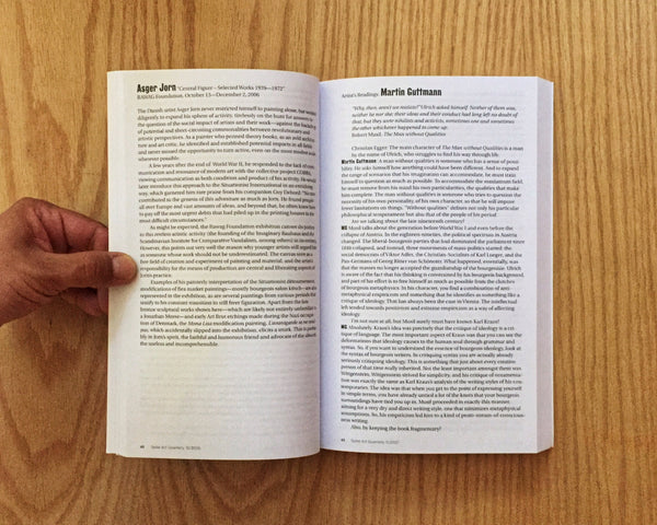 Shows, Signals, Unvernehmen: Collected Re- & Interviews (2005–2020), Christian Egger