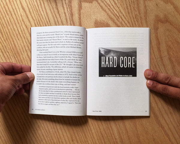 Artists on Walter De Maria