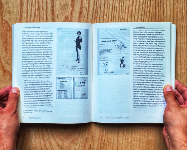 Draw It with Your Eyes Closed: The Art of the Art Assignment