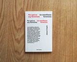 Por qué no soy feminista