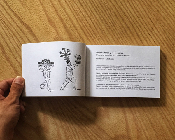 Itinerarios gráficos, Demián Flores