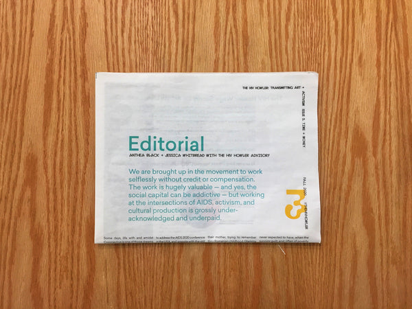 The HIV Howler, Time + Money