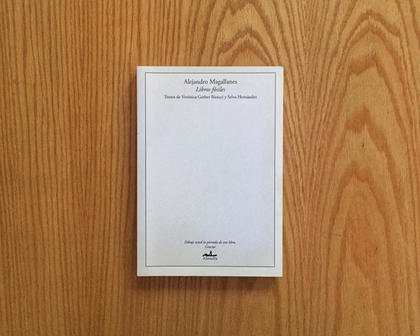 Libros fósiles, Alejandro Magallanes