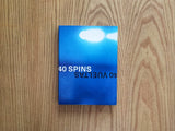 40 vueltas / 40 spins