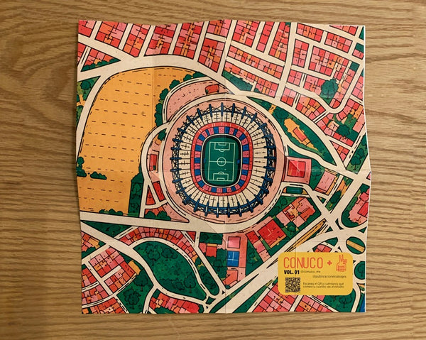 Antes del gol, comida de estadio