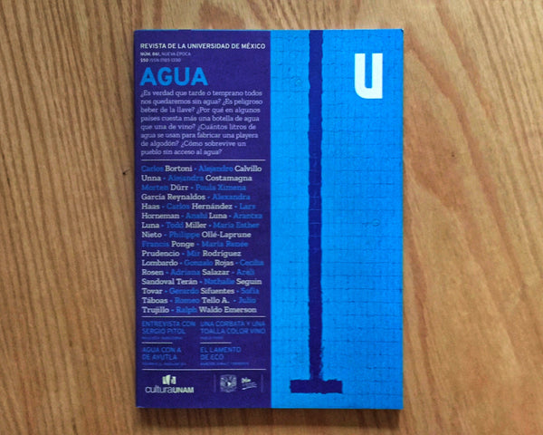 Revista UNAM, Agua
