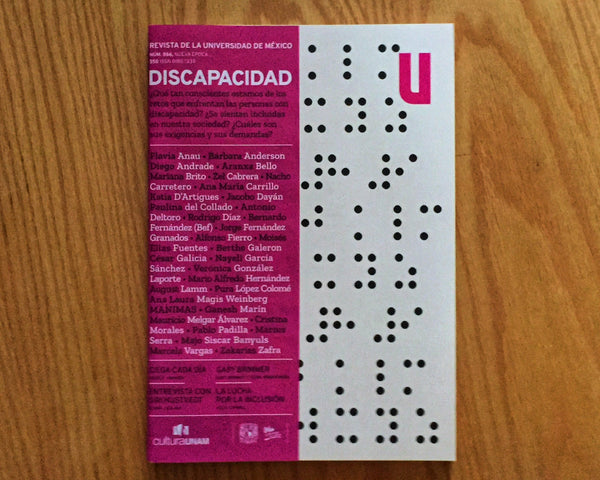 Revista UNAM, Discapacidad