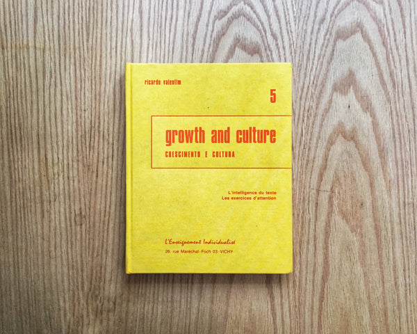 Growth and culture, Ricardo Valentim