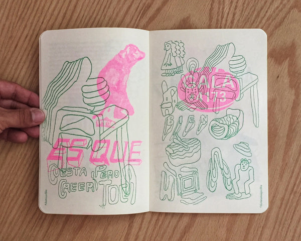 Qué dibujo cuando no dibujo, Gabriel Díaz Velasco