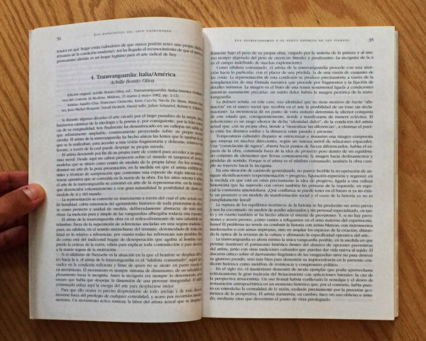 Los manifiestos del arte posmoderno. Textos de exposiciones, 1980-1995
