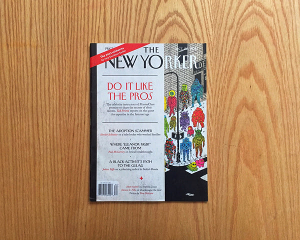 THE NEW YORKER. DO IT LIKE THE PROS