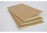 Paquete de 3 Libretas Café