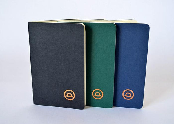 Paquete de 3 Libretas de colores